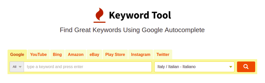 keywordtool